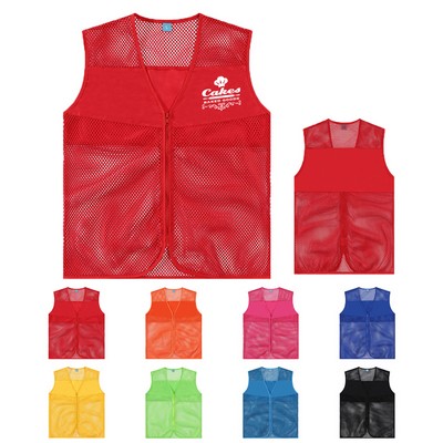 Volunteer Activity Work Mesh Vest