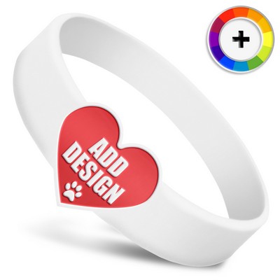 Die Cut Silicone Wristband