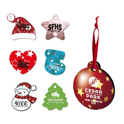 Full Color Custom Christmas Ornaments