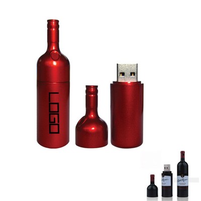 Wine Bottle Flash Drives
