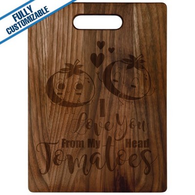 Rectangle Walnut Cutting Board (13.75" x 9.75")