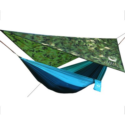 Parachute Hammock w/Rain Fly Tarp(one set)