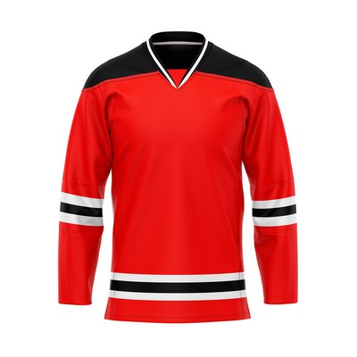 Ice Hockey Jerseys, Full Customization, Fully Sublimated and Cut and Sew/Tackle Twill/Embroidery