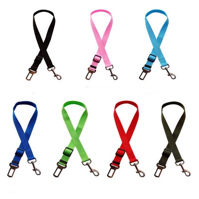 Adjustable Vehicle Safety Rope Dog Car Seat Belt Leash Rope