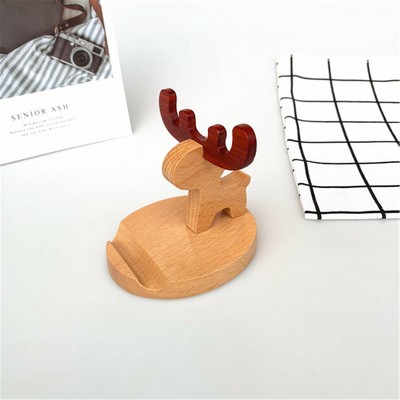 Wooden Phone Stand With Customized Shape