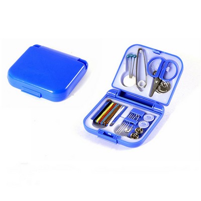 Sewing Kit In Plastic Case