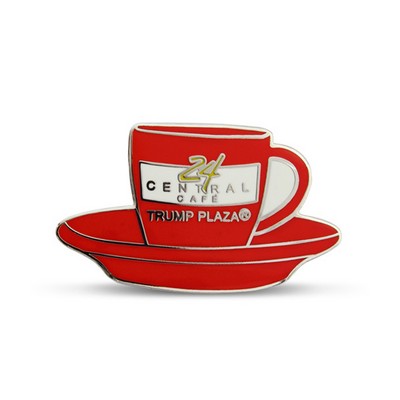 Brass Imitation Cloisonn? Lapel Pins