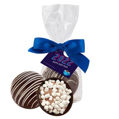 New Years Mega Hot Chocolate Bomb Mug Stuffer - Dark Chocolate