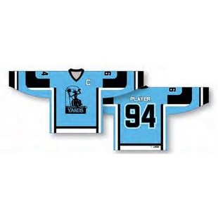 Classic Cut 3 Color Hockey Jersey w/Custom Design