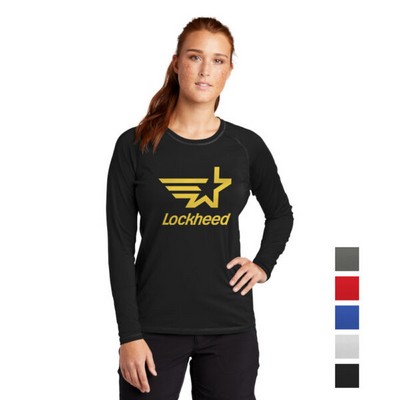 Sport-Tek® Women's Long Sleeve Rashguard Tee