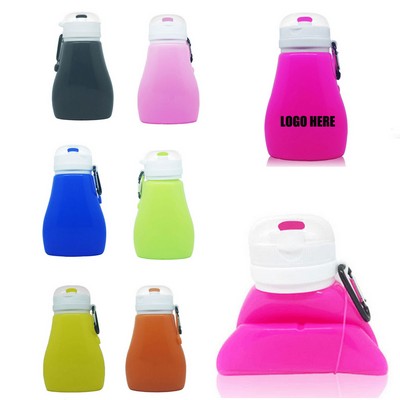 500 Ml Silicone Sport Water Bottle