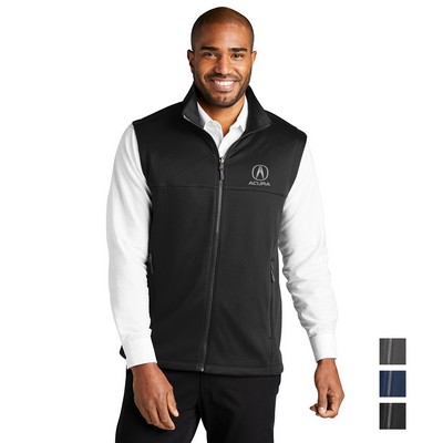 Port Authority® Collective Smooth Fleece Embroidered Vest
