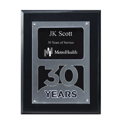30 Year Anniversary Achievement Plaque