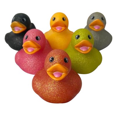 Colorful rubber ducks