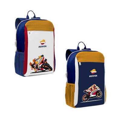 Full Printing Laptop Backpack Business Knapsack