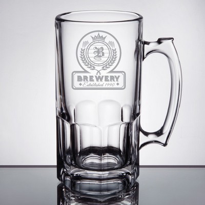 Laser Engraved Libbey® 5262 Gibraltar 1 Liter Super Beer Mug