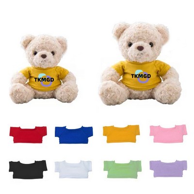 7" Stuffed Bear Animal Toy for Kids