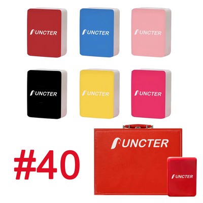 #40 Custom Domino Mahjong w/PU Box Packing