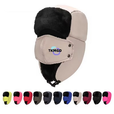 Winter Hat With Removable Windproof Mask