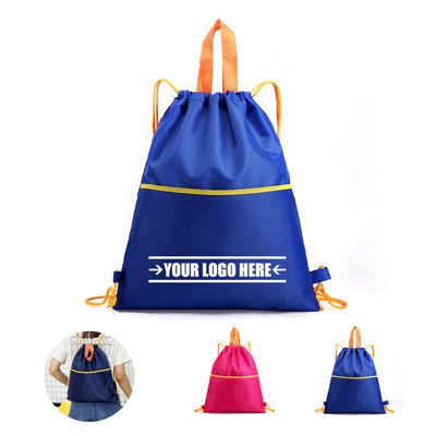 Waterproof Drawstring Bag Sackpack Sports Backpack