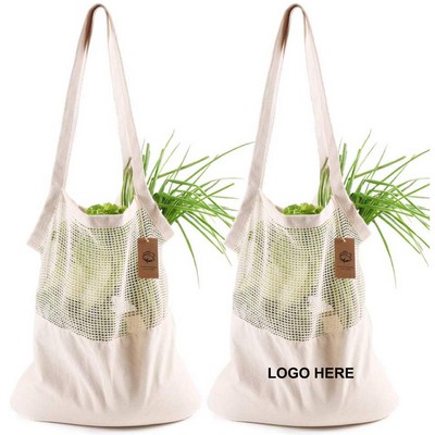 Stretchy Cotton Net Bags