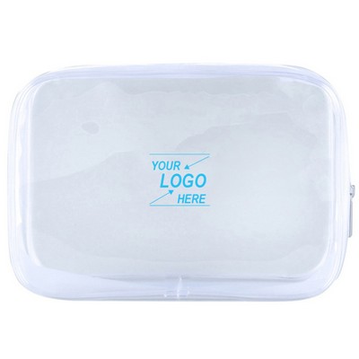 Clear Travel Cosmetic Pouch