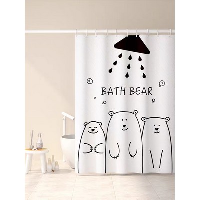 Digital Printed Shower Curtain