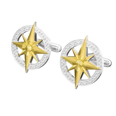 0.75'' Custom 3D Cufflinks