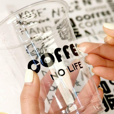 Custom Brand Logo UV Transfer Sticker