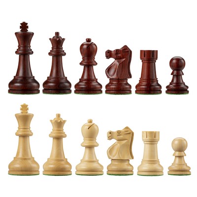 Ultimate Chess Pieces, Redwood and Boxwood, 3.75" King