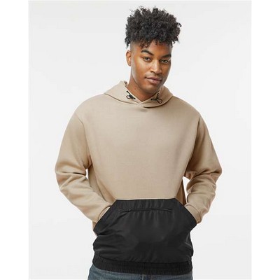 MV Sport® Mixed Media Hooded Sweatshirt