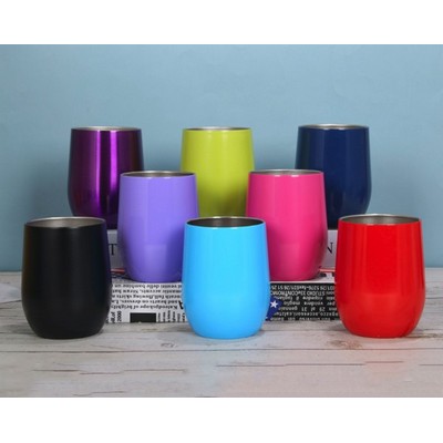 12oz Egg Shaped Stainless Steel Tumbler