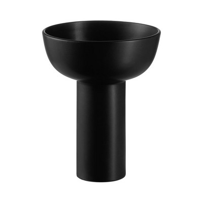 blomus Miyabi Black Ceramic Vase