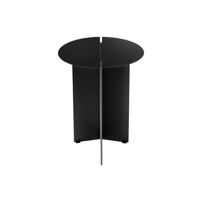blomus Oru Small Black Steel Side Table