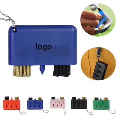 Multifunctional Golf Club Brush