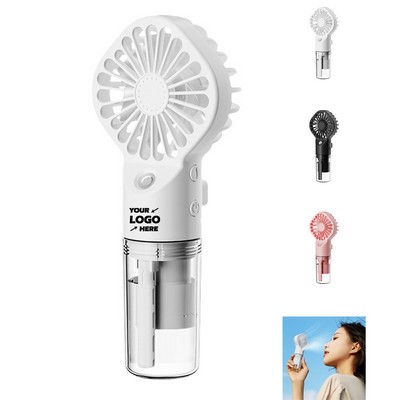 Portable Fan With Mist