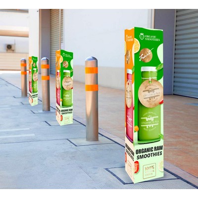 Bollard Covers - Triangle (3 Sided) (11 " x 36 ")