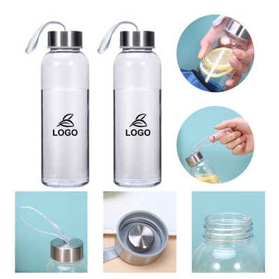 Clear Reusable Drinking Bottle
