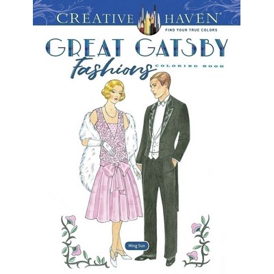 Creative Haven The Great Gatsby Fashions Coloring Book
