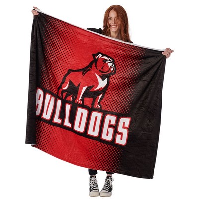 Splash 50x60 Microfleece Blanket