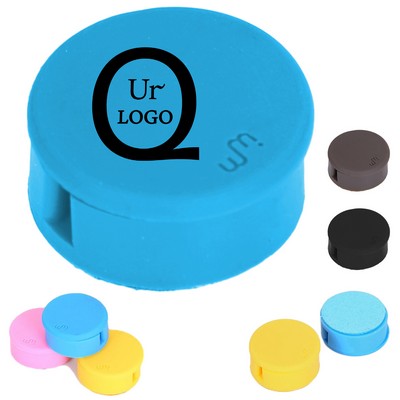 1.38x1.38x1.18" Silicone Headphone Cable Winder