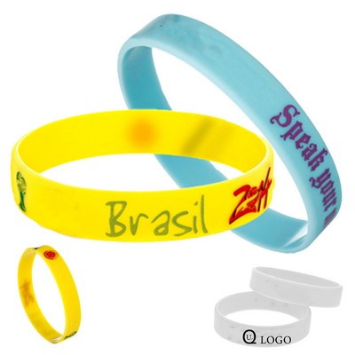 Printed Silicone Bracelets for Events and Promotion