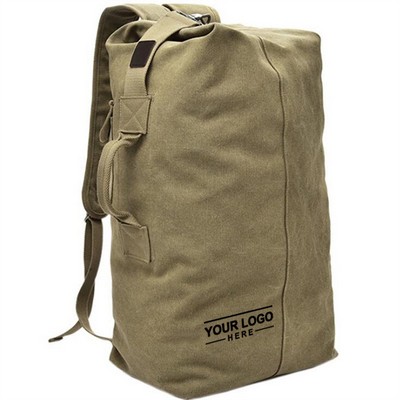 Large Capacity Canvas Sports Travel Bag