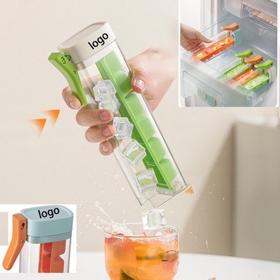 Food Grade Hand Pressed Ice Cube Storage Box Mold