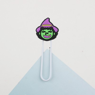Custom Halloween Bookmark Paper Clip Book Clip Paper Clasp for Kids