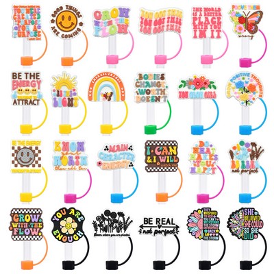 Customizable 2D Straw Topper