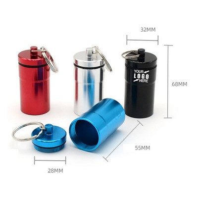 Mental Detachable Multi-use Box w/ Iron Key Ring