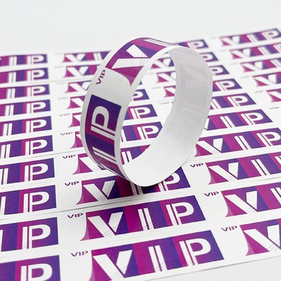 VIP Entrance Paper Wristbands Disposable Wristband
