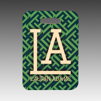 Gloss Unisub FRP 2 Sided Bag Tag