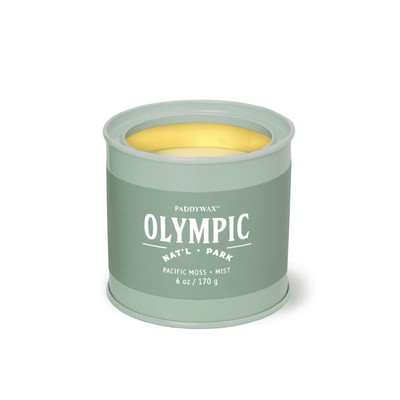 Parks 6 Oz Olympic Mint Tin - Pacific Moss + Mist
